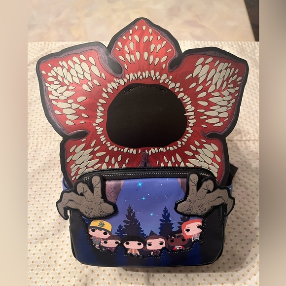 Loungefly Handbags - SDCC Funko Loungefly Stranger Things Demogorgon Mini Bag- Rare Find